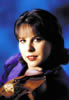 Portait photograph of Janice Graham with violin